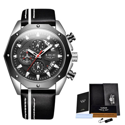 Fashion Mens Watches Top Brand Luxury Silicone Sport Watch Men Quartz Date Clock Waterproof Wristwatch Chronograph Easy Bazaar