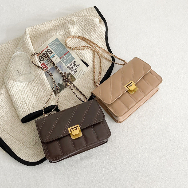 Western Style Shoulder Bag Small Square Bag