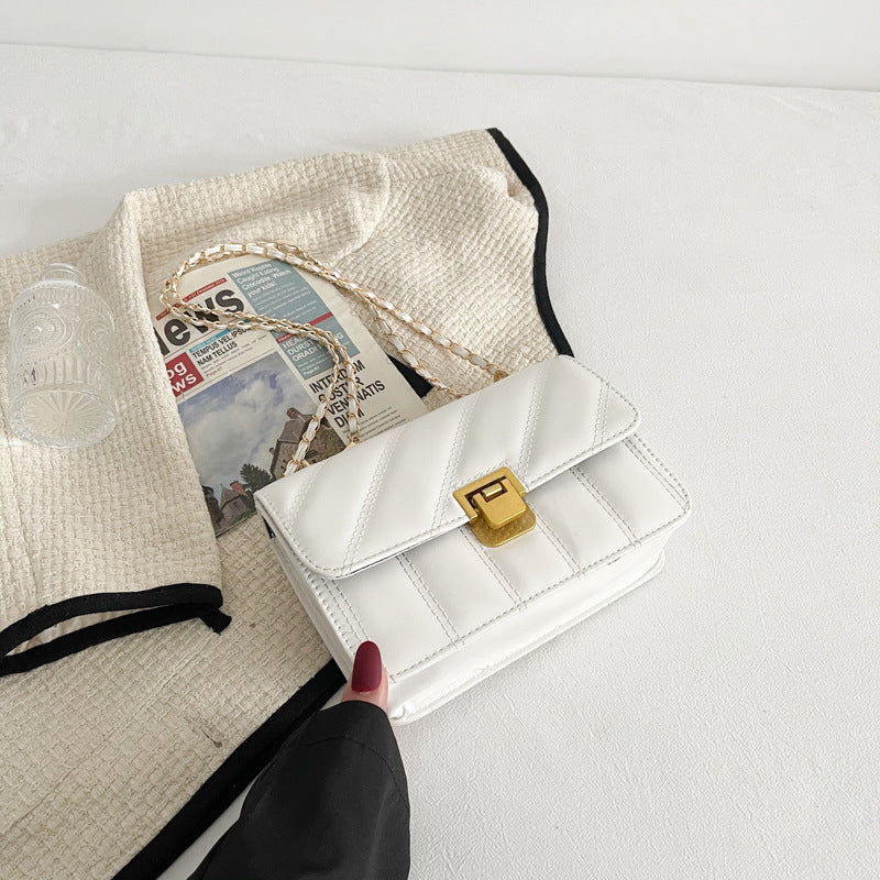 Western Style Shoulder Bag Small Square Bag