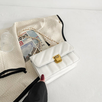 Western Style Shoulder Bag Small Square Bag