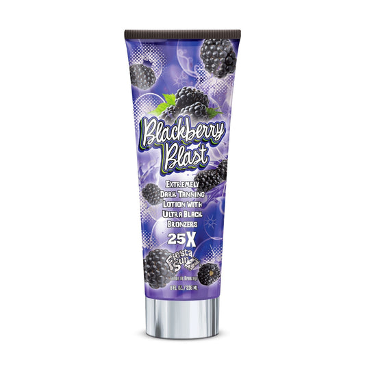 Fiesta Sun Blackberry Blast 25X Extremely Dark Ultra Black Bronzer Tanning Lotion