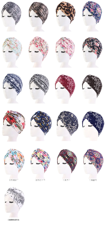 Ethnic Style Turban Hat Girls