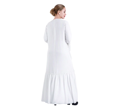 Robe Skirt for teenagers casual wear - Black casual long swing skirt