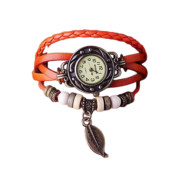 Leather Strap Bracelet Watch