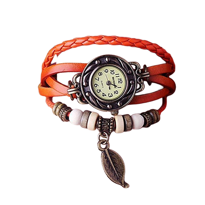 Leather Strap Bracelet Watch