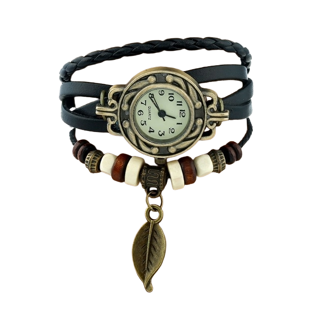 Leather Strap Bracelet Watch