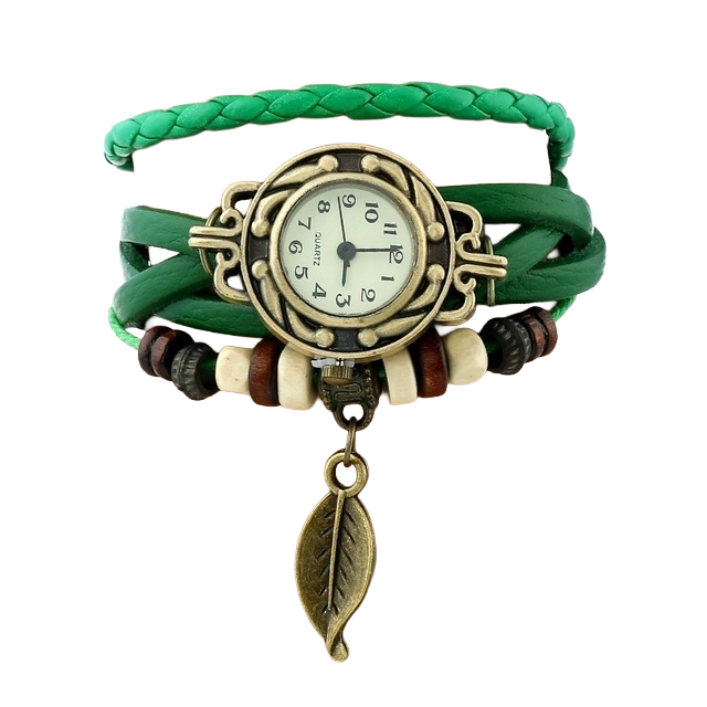 Leather Strap Bracelet Watch